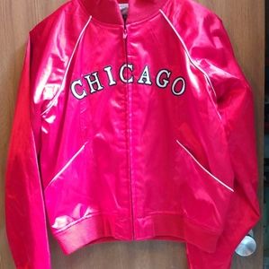 Women's Red Chicago jacket